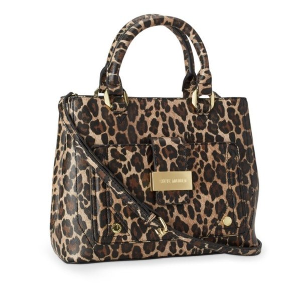 Steve Madden Leopard Women's Mini Btracy Mini Tote - Picture 2 of 13
